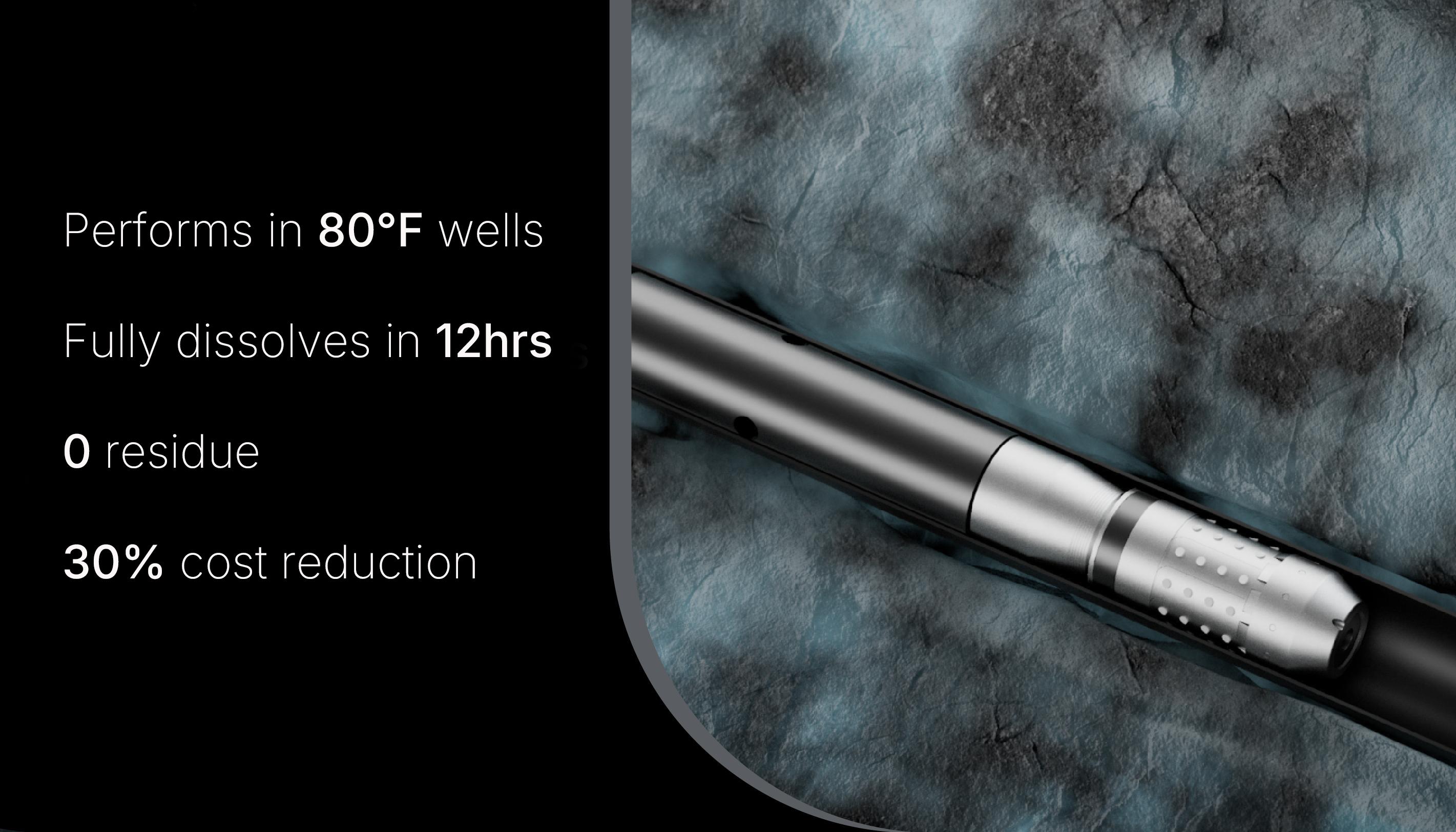Vertechs Dissolvable Plugs Conquer Low-Temperature Well Challenge in Short Dissolution Time Window