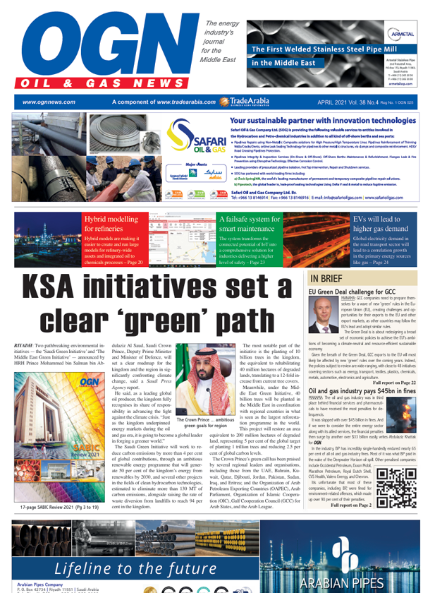 April 2021 · OGN · Vertechs’ wellbore strengthening prevents NPT (P25)