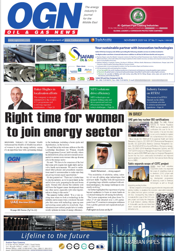 November 2020 · OGN · New HEDP’s enhance productivity, reduce costs, save downtime